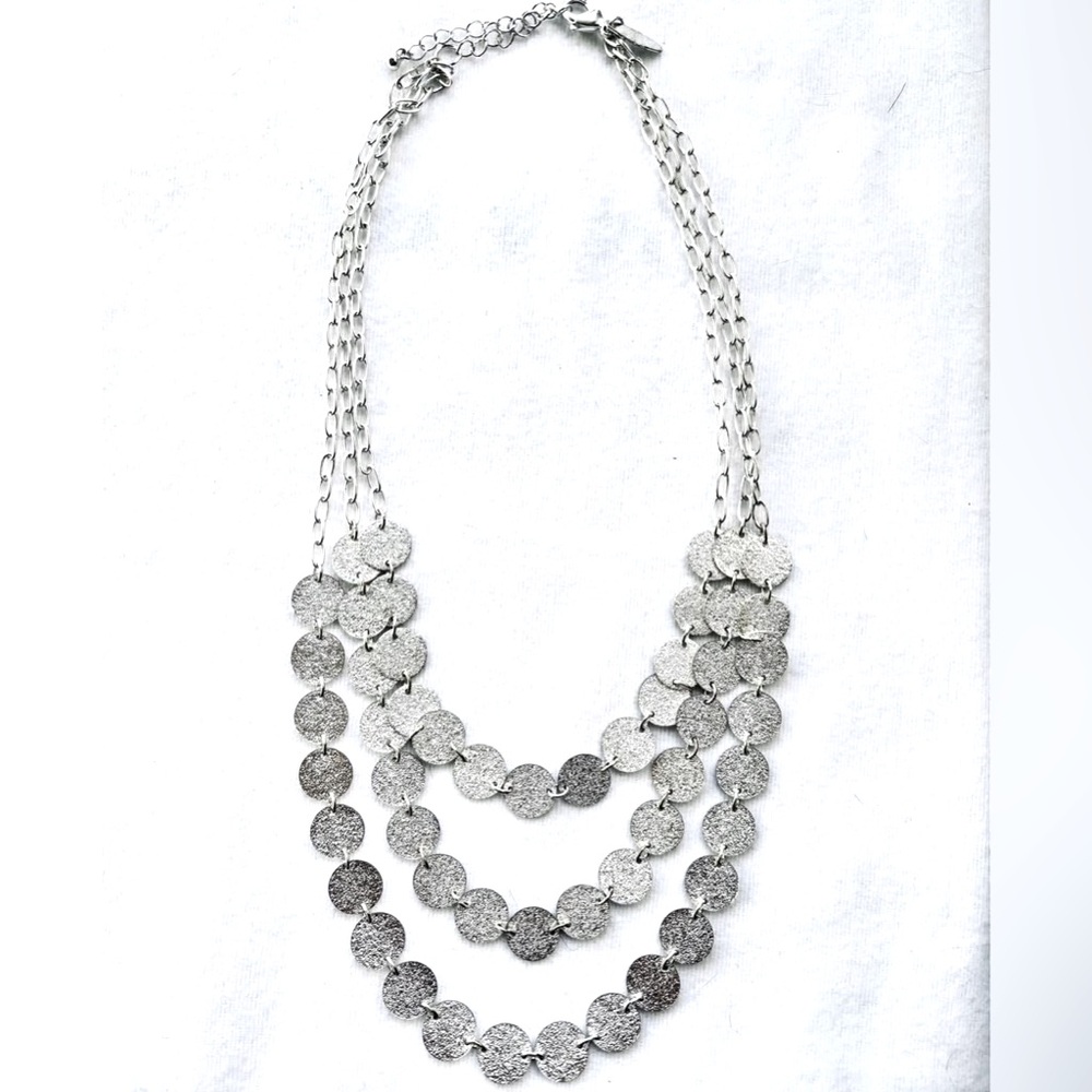 Cascading Statement Necklace Never Worn - image 6
